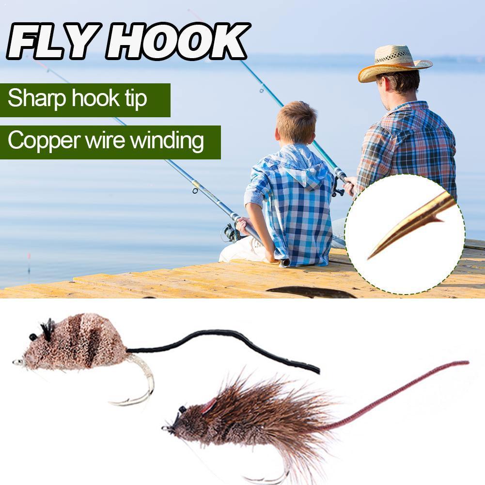 Krill Oil Supplement - Hand Tied Deer Hair Mouse Fly