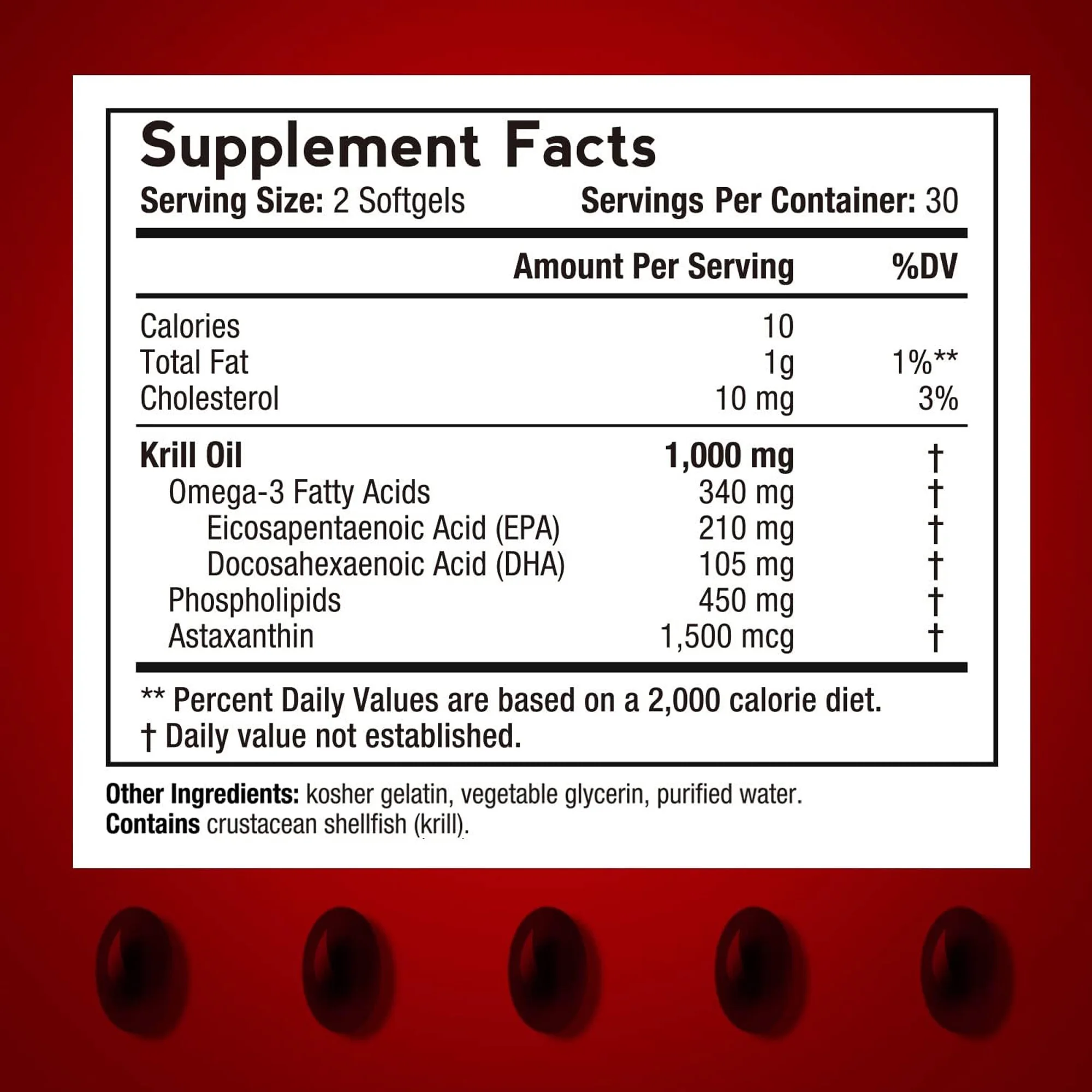 Antarctic Krill Oil Supplement - Krill Oil Supplement 评论和价格