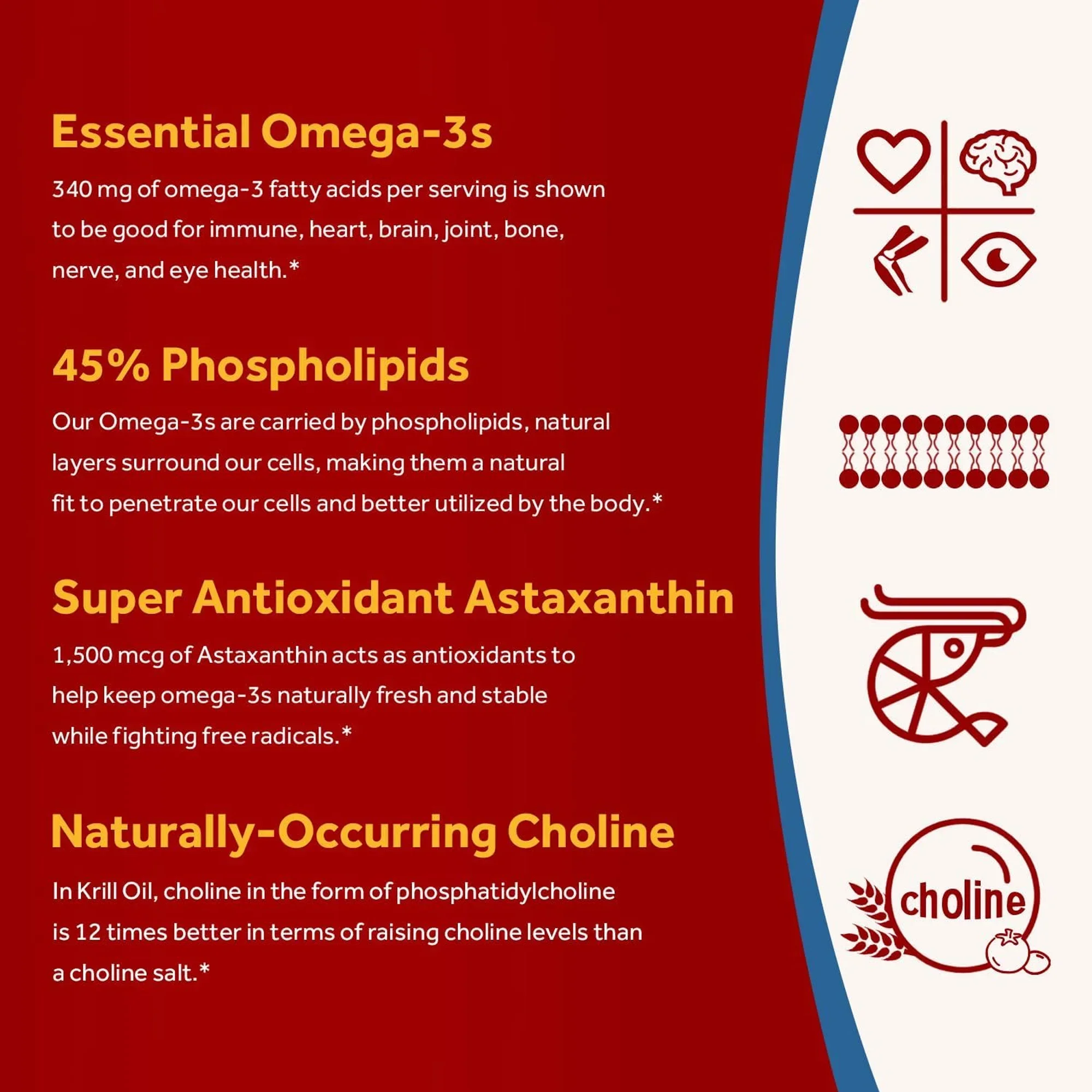 Antarctic Krill Oil Supplement - Krill Oil Supplement 评论和价格