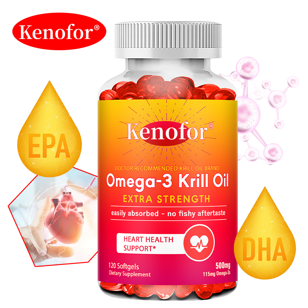 Antarctic Krill Oil 500mg Omeg - Krill Oil Supplement 评论和价格