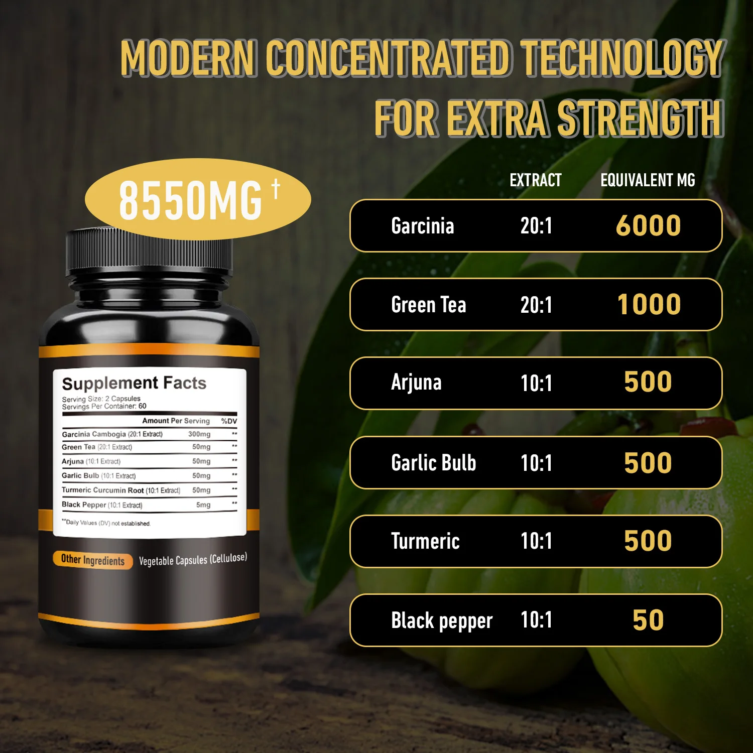 Garcinia Cambogia - Fat Burner - Garcinia Cambogia Extract 评论和价格