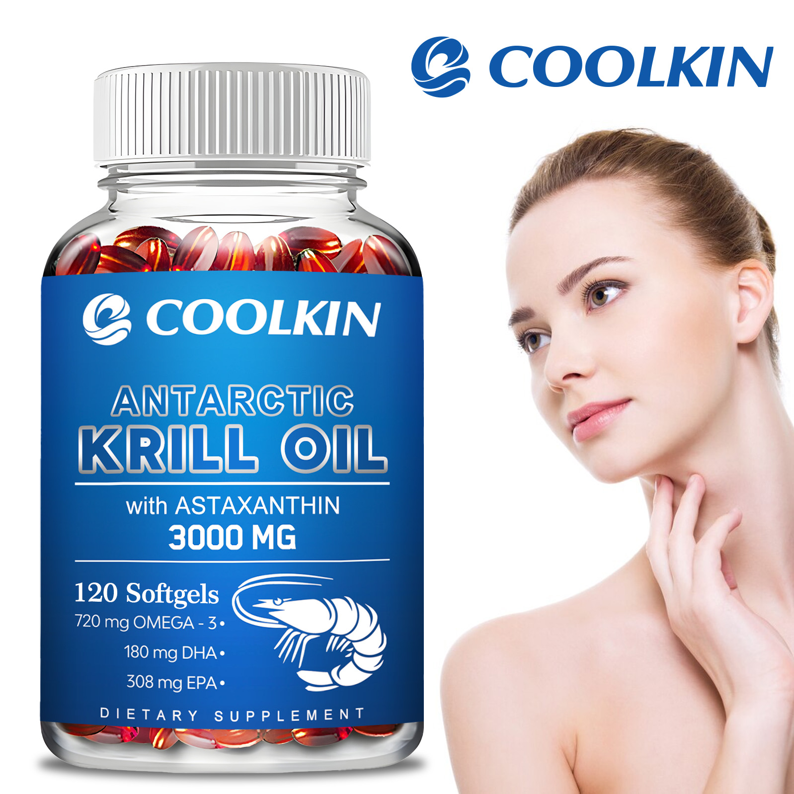 Antarctic Krill Oil Supplement - Krill Oil Supplement 评论和价格