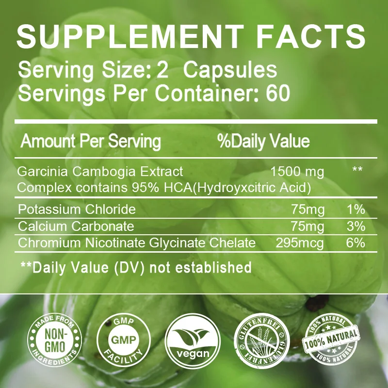 Garcinia Cambogia - Fat Burnin - Garcinia Cambogia Extract 评论和价格